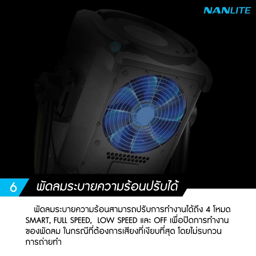 Nanlux Evoke 1200B LED Bi-Color Spot Light-Des7