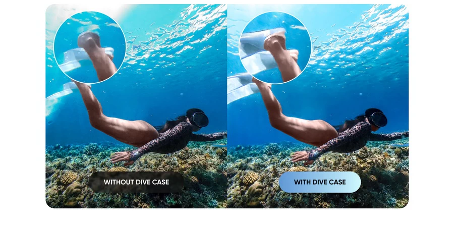 Insta360 X3 Dive Case-Des4