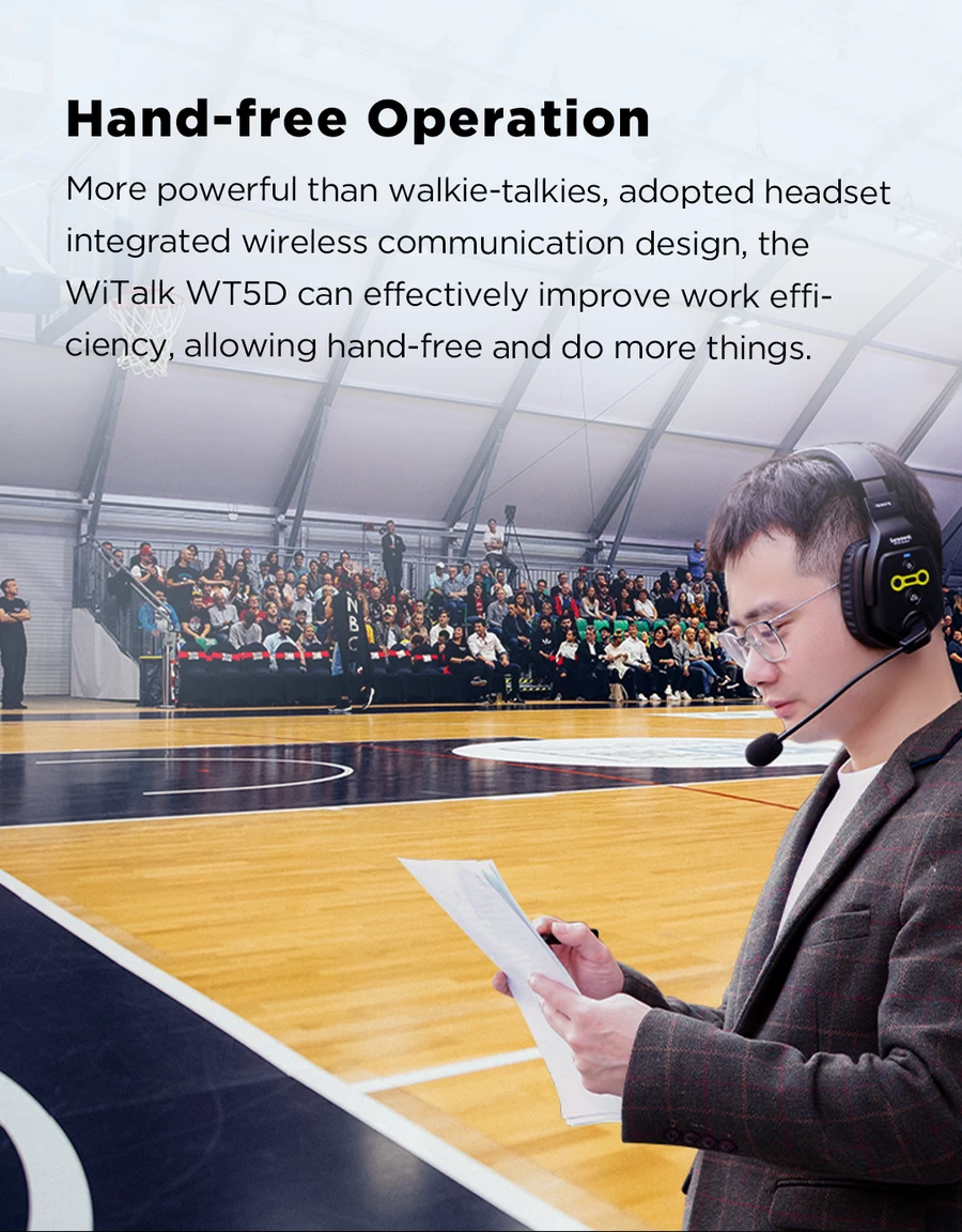 Saramonic WiTalk WT5D-WT5S-Full-Duplex Wireless Intercom Headset System-Des5