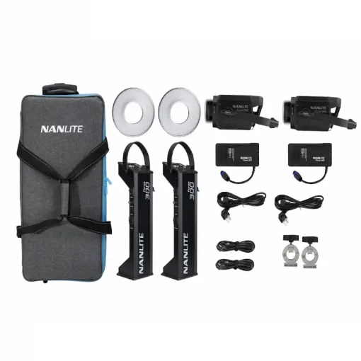 Nanlite Forza 300 LED 2-Monolight Kit-Detail2
