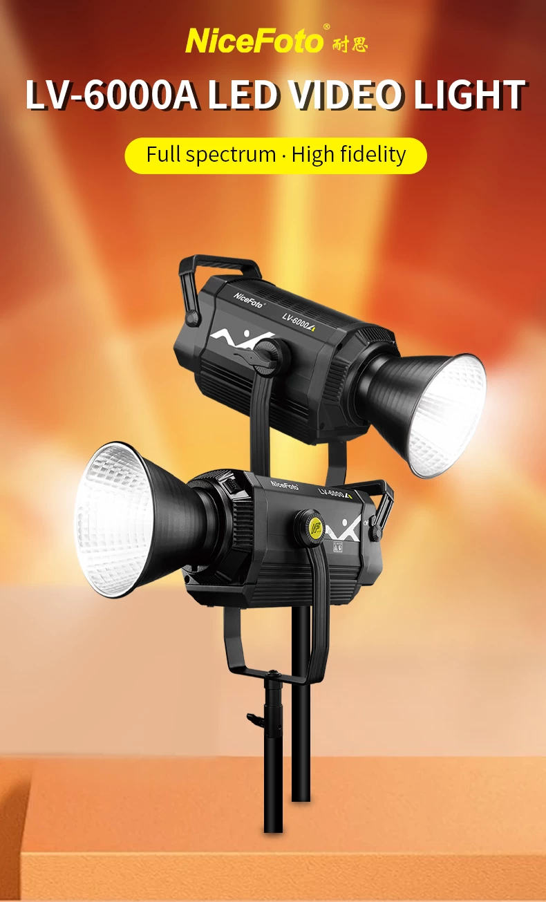 NiceFoto LV-6000A LED Video Light-Des1
