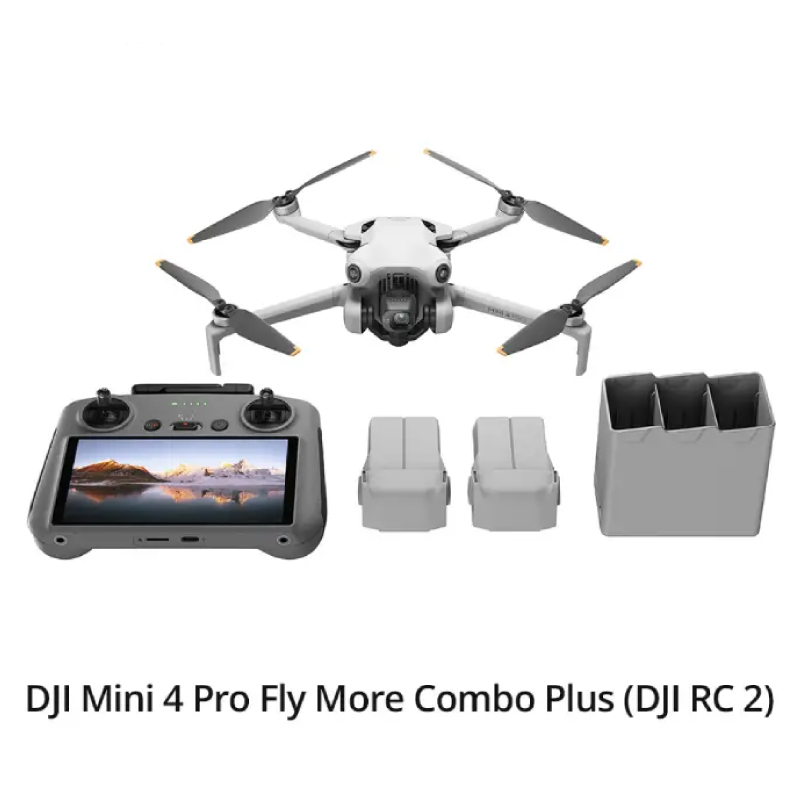 DJI Mini 4 Pro Fly More Combo Plus with DJI RC 2