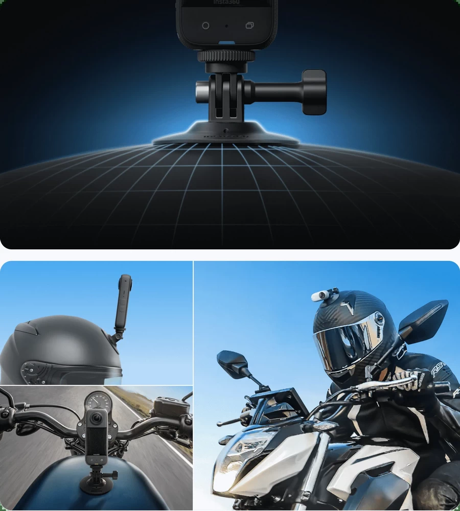 Insta360 Motorcycle Bundle Standard (Upgrade)-Des3