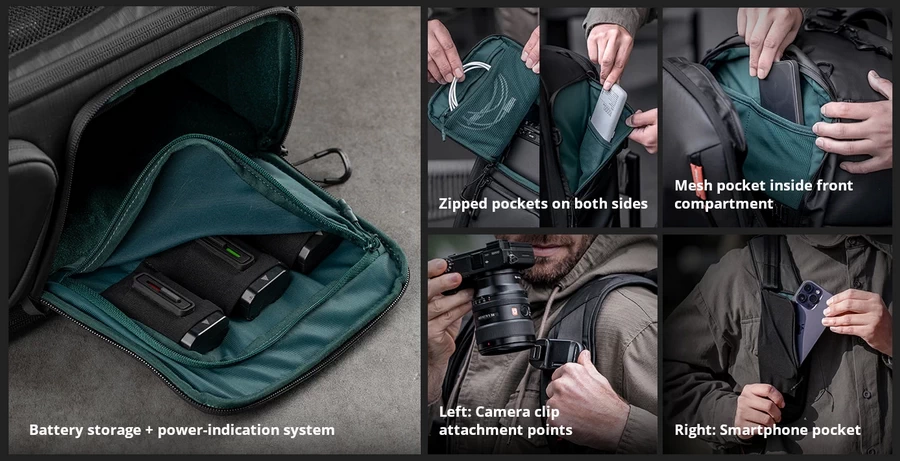PGYTECH OneMo 2 Backpack 25L-Detail17