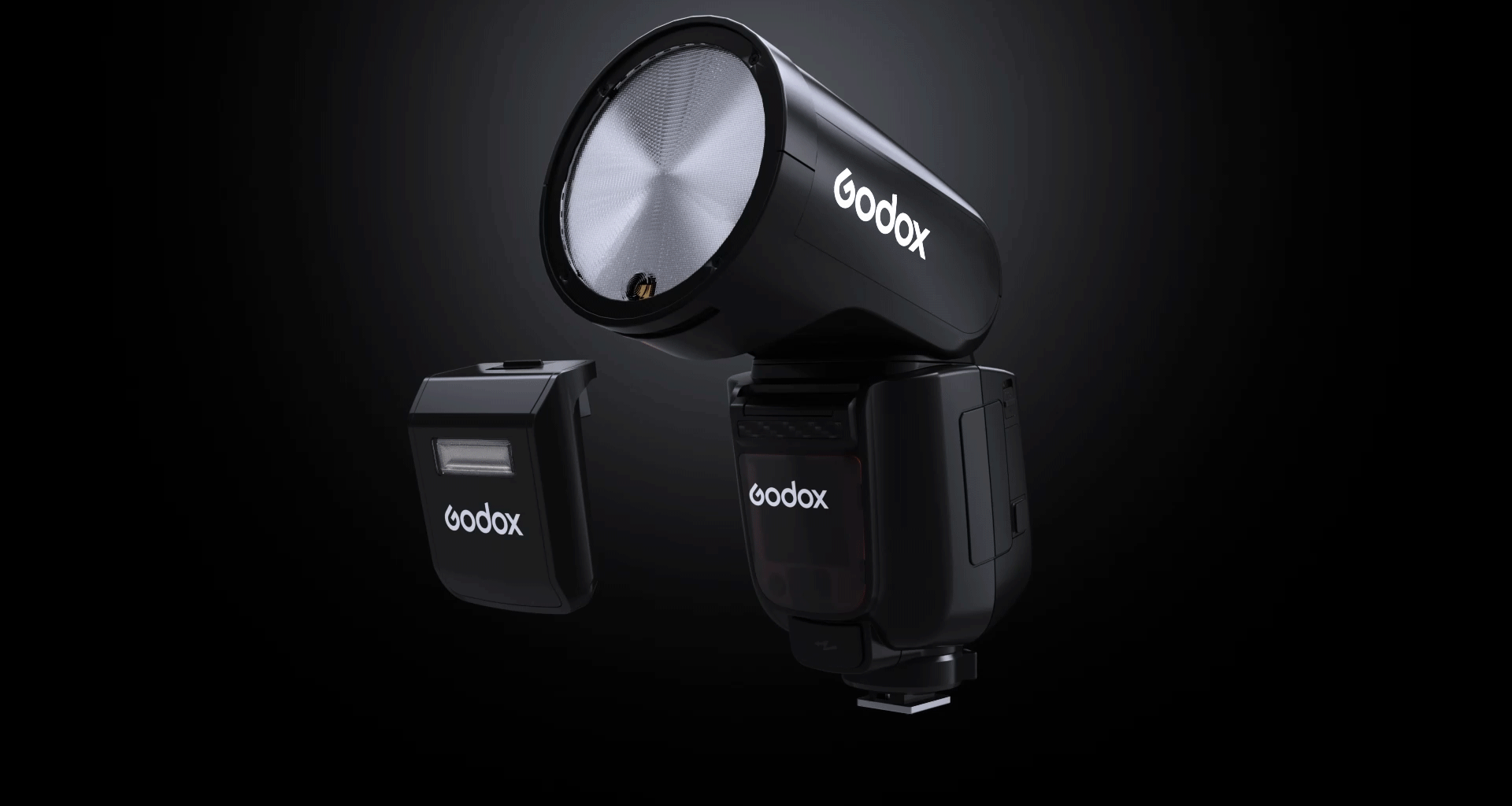 Godox V1Pro TTL Li-ion Round Head Camera Flash-Des3