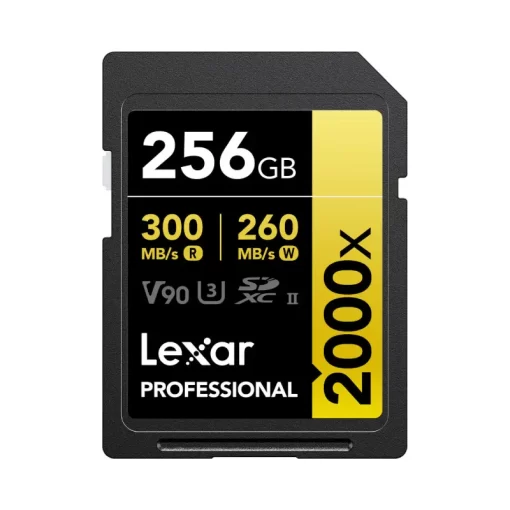Lexar Professional 2000x SDHC SDXC UHS-II Card GOLD Series-Detail3
