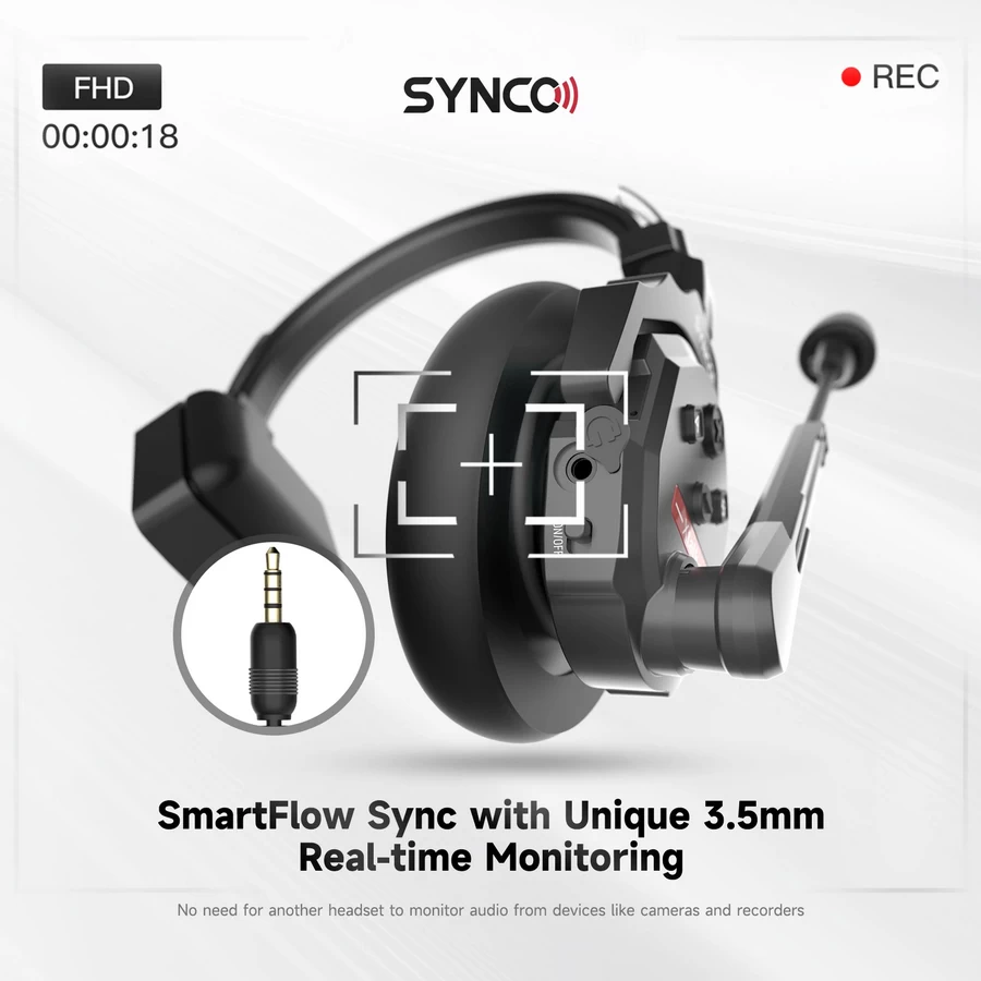 Synco X-Talk X5 Wireless Intercom System-Des4