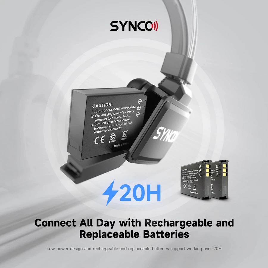 Synco X-Talk X5 Wireless Intercom System-Des6