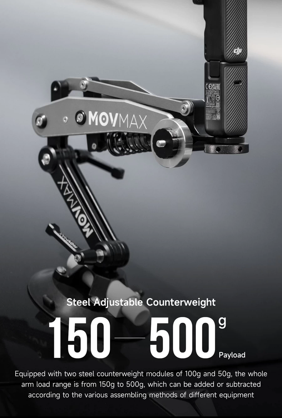 Movmax Blade Arm For Pocket 3-Des6