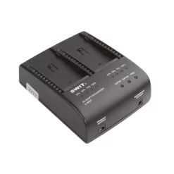 SWIT S-3602F 2-ch SONY NP-F Charger and Adaptor-Detail2