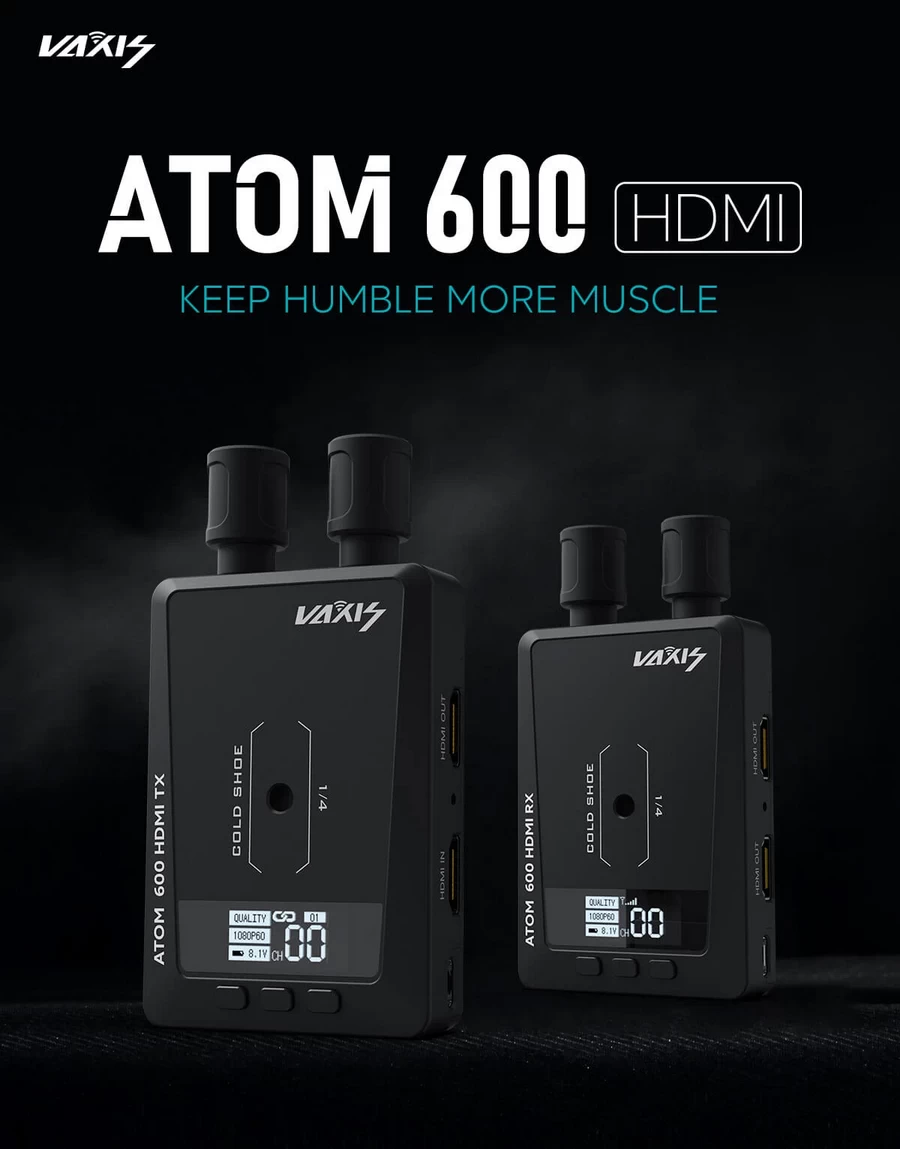 Vaxis Atom 600 HDMI Wireless Video Kit-Des1