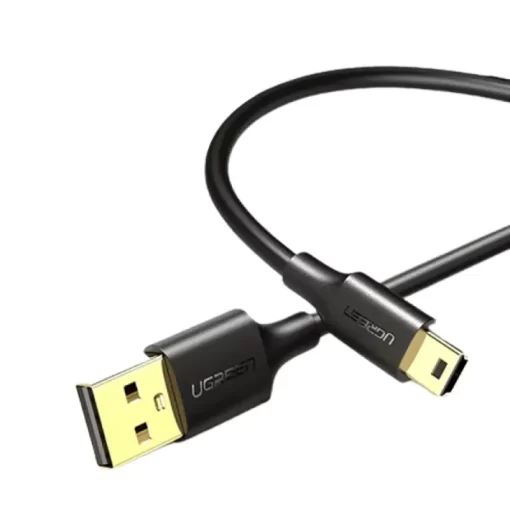 Ugreen 10385 1.5M USB 2.0 A Male to Mini 5 pin Male Cable Gold Plated-Detail4