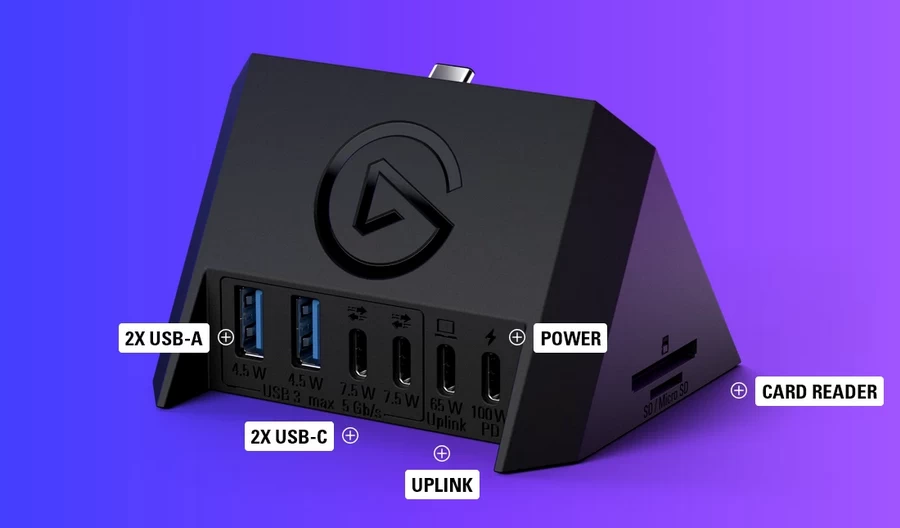 Elgato USB Hub Multiport Adapter-Des3