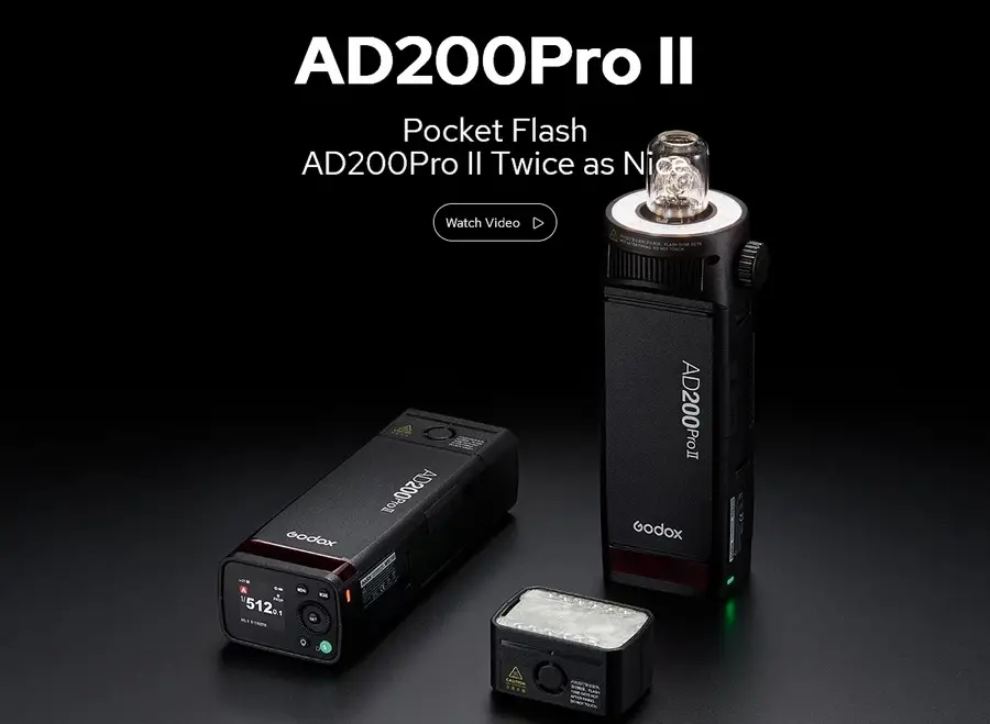 Godox AD200 Pro II Pocket Flash-Des1