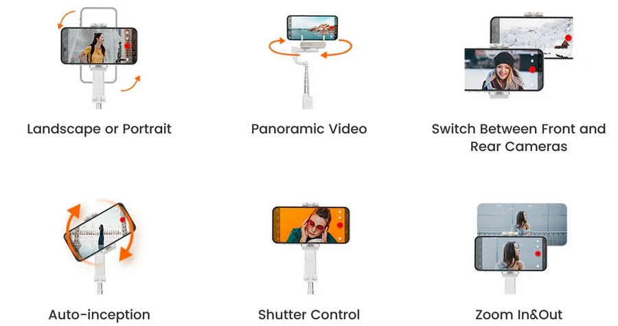 Hohem iSteady V3 Ai Tracking Smartphone Gimbal-Des12