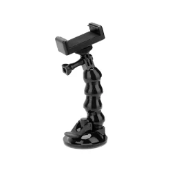 Telesin Suction Cup Flexible Mount Holder & Phone Clip-Detail4