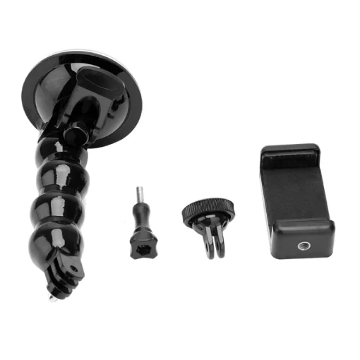 Telesin Suction Cup Flexible Mount Holder & Phone Clip-Detail5