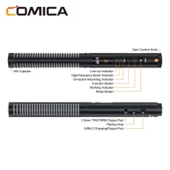 Comica VM40 Shotgun Microphone-Detail10