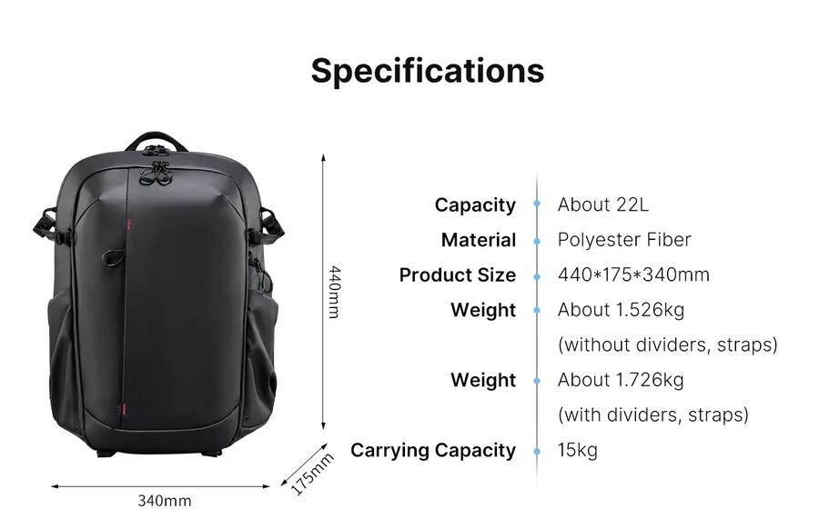 Ulanzi BP09 Camera Backpack 22L-Des11