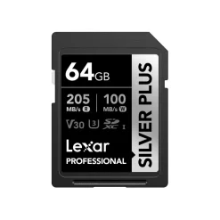 Lexar Professional SILVER PLUS SDXC UHS-I (205MBs_100MBs)-Detail1