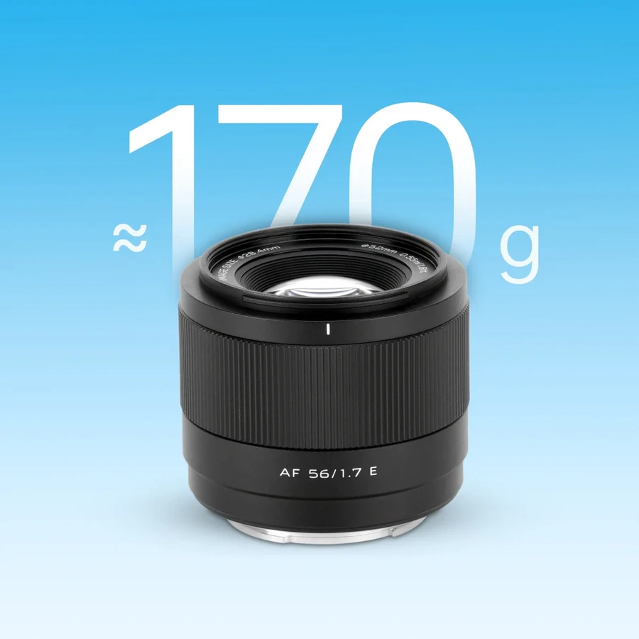 Viltrox AF 56mm f1.7 APS-C Lens For Sony E-Mount-Des4