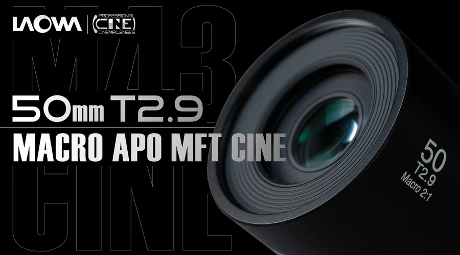 Laowa MFT Cine Prime 3-Lens Wide+Macro Bundle (10mm T2.1, 17mmT1.9,50mmT2.9 Macro ) For MFT-Des18