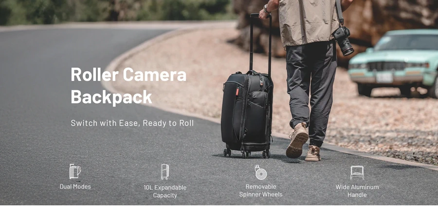 PGYTECH Roller Camera Backpack-Des1